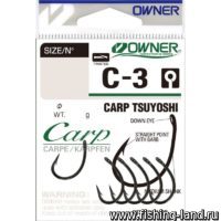 Крючек OWNER Carp Tsuyoshi BC №4 (упак. 6шт)