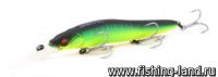 Воблер Megabass Oneten R+2 (11см, 14гр, 3м) floating mat tiger