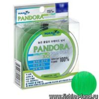 Шнур Hanzo Pandora Premium X8 200м 1.0 0.17mm, 9.4kg Palette