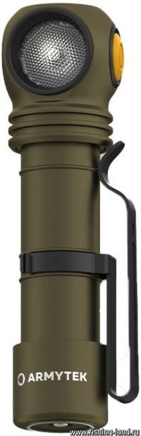 Фонарь Armytek Wizard C2 Pro Olive белый